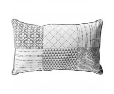 Zierkissen Ethnic (30x50, Flower/Patchwork)
