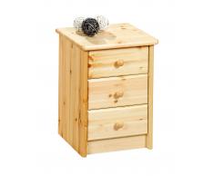 Kommode Mia (3 Schubladen, natur lackiert)