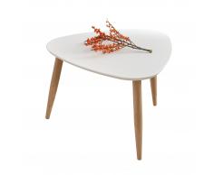 Couchtisch Mocca (40x59,73x57,57, weiß)