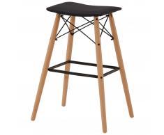 Barhocker Ullerslev (schwarz, PU)
