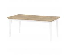 Esstisch Pariso (95x180, Two Tone, Landhausstil, erweiterbar)