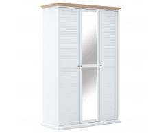 Kleiderschrank Pariso (Two-Tone, 3-türig)