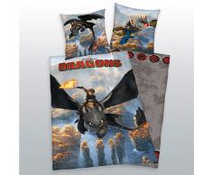 Kinderbettwäsche Dragons Fire (135x200)