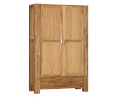 Kleiderschrank Herkules (2-türig, Eiche, soft close)