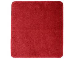 Microfaser-Badematte Uni de Luxe (45x50, bordeaux)