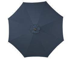 Alu-Sonnenschirm (ø 300 cm, blau)