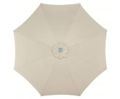 Alu-Sonnenschirm (ø 300 cm, champagner)