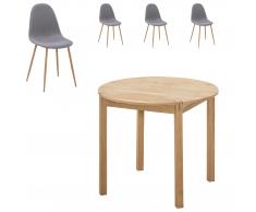 Essgruppe Ascona/ Tinglev (ø 95, 4 Stühle)