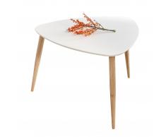 Couchtisch Mocca (50x71,73x70, weiß)