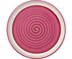 Villeroy & Boch Clever Cooking Pink Runde Servierplatte, 26 cm, Premium Porzellan, Pink