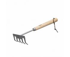 Siena Garden D70334 Kleinrechen ISYplant, Edelstahl/eschenholz, 39 x 12 x 7 cm