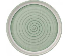 Villeroy & Boch Clever Cooking Green Runde Servierplatte, 26 cm, Premium Porzellan, Grün