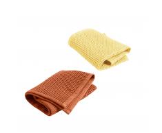 Waffle Dish Cloth Spültuch 2er-Set