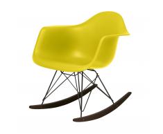 Eames Plastic Armchair RAR Schaukelstuhl