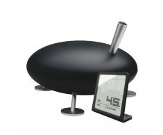 Fred Luftbefeuchter mit Selina Hygrometer schwarz