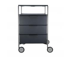 Mobil Rollcontainer mit Fach und 3 Schubladen