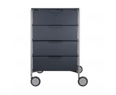 Mobil Rollcontainer mit 4 Schubladen