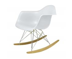 Eames Plastic Armchair RAR Schaukelstuhl
