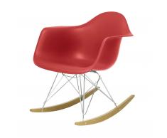 Eames Plastic Armchair RAR Schaukelstuhl