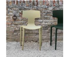 Split Outdoor Stuhl sand