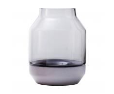 Elevated Vase grau