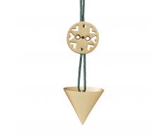 Nordic Spitztüte Christbaumschmuck messing