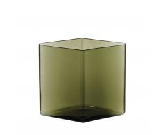 Ruutu Vase moosgrün