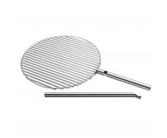 Triple Grillrost 55 silber