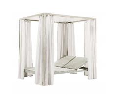 Allaperto Lounge Bed Liege mit Himmel und Vorhang