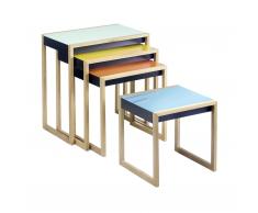 Nesting Tables Satztische 4-tlg.