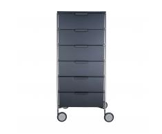 Mobil Rollcontainer mit 6 Schubladen