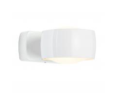 Grace LED Wandleuchte weiß glänzend