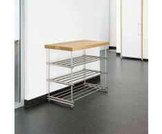 GSB600-3 Garderobenbank mit 3 Ebenen