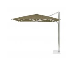 Shade Ampelschirm inkl. Schirmständer 8 Platten taupe 400