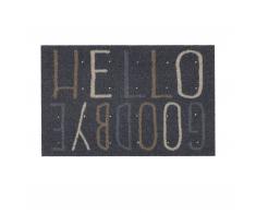 Deco Brush Fußmatte Hello Goodbye