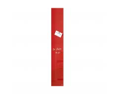 artverum® Glas-Magnetboard 12 x 78 rot