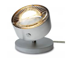 Puk Spot LED Tischleuchte Linse chrom matt