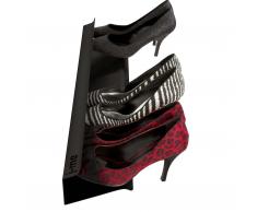 Horizontal Schuhregal 70 schwarz