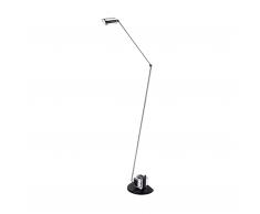 Daphine LED Stehleuchte metallic silber