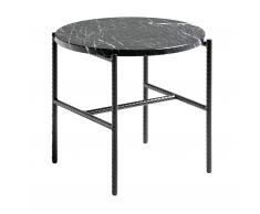 Rebar Round Marble Beistelltisch