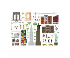 Lekkerplèkkuh New York Fenstersticker