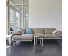 Sendling Sofa mit Longchair links Leder