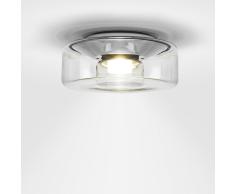 Curling LED Deckenleuchte M klar