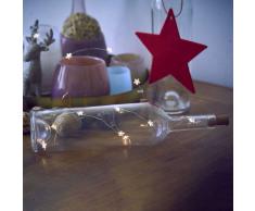 Flaschenlicht Sterne LED Lichterkette