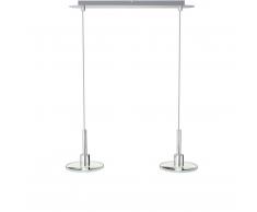 Flat LED Pendelleuchte 2-flammig