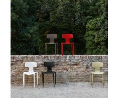Split Outdoor Stuhl grau