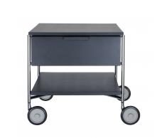 Mobil Rollcontainer mit Fach und Schublade