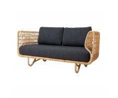 Nest Rattan 2-Sitzer Sofa
