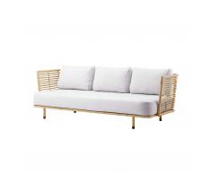 Sense Rattan 3-Sitzer Sofa