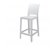 One More Please Barhocker weiss 100
